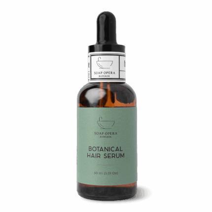 Botanical Hair Serum no background