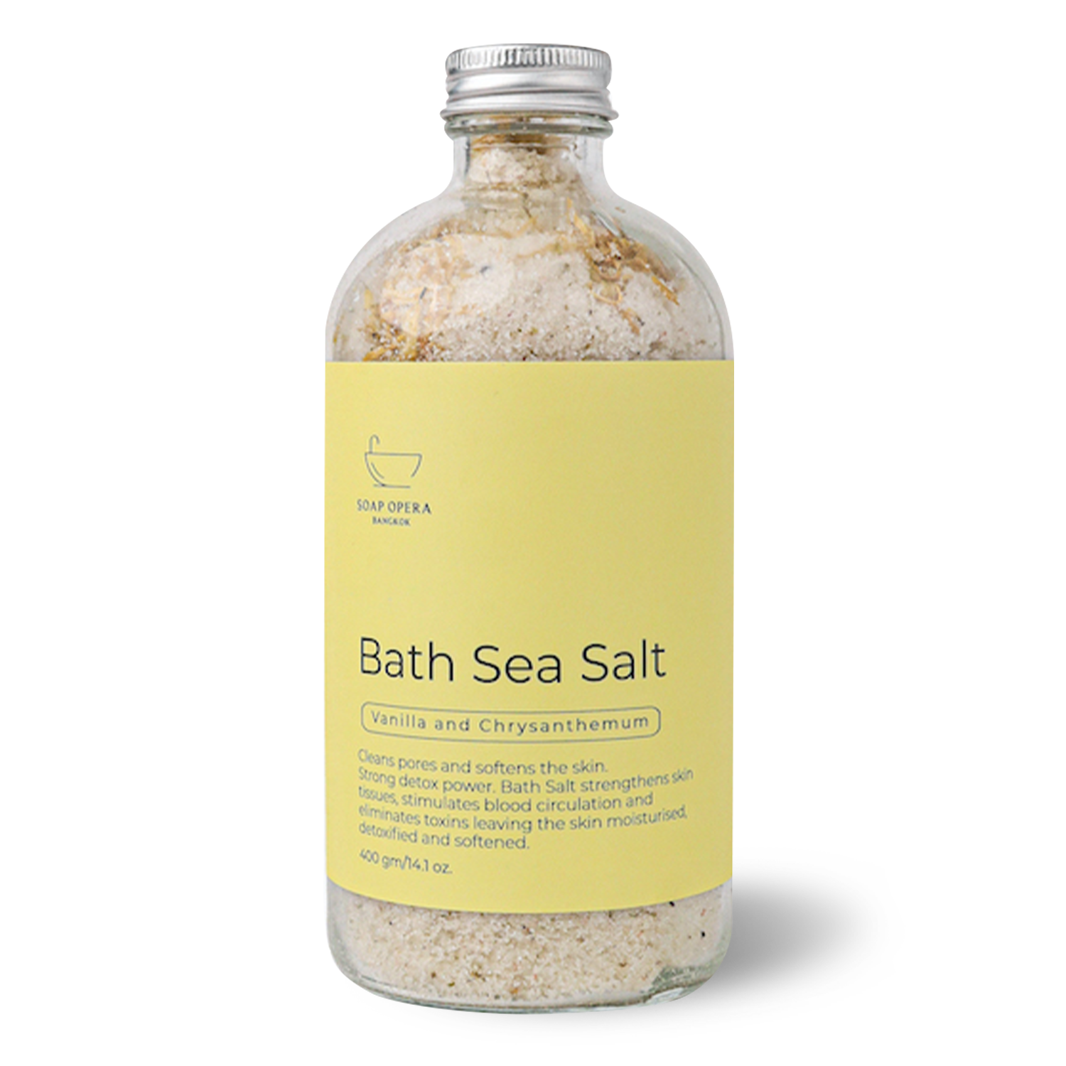Bath Sea Salt Vanilla and Chrysanthemum Bath Sea Salt Vanilla and Chrysanthemum