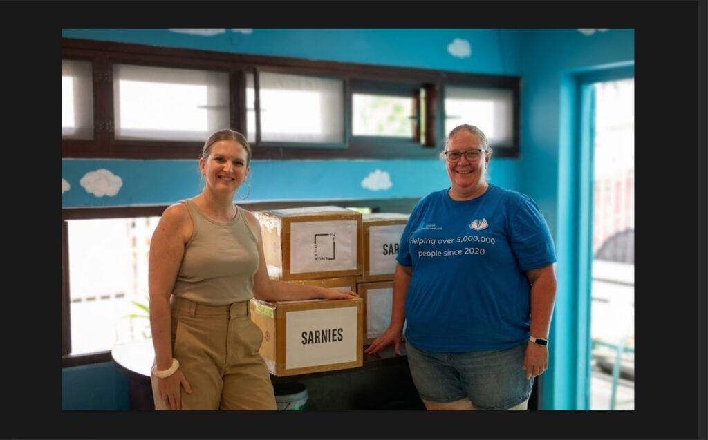 Soap Opera, The Commons, and Sarnies Put Hands to Deliver Hygiene Support to BCHF
